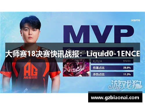 大师赛18决赛快讯战报：Liquid0-1ENCE